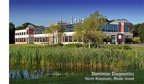 Dominion Diagnostics, North Kingstown RI Headquarters
